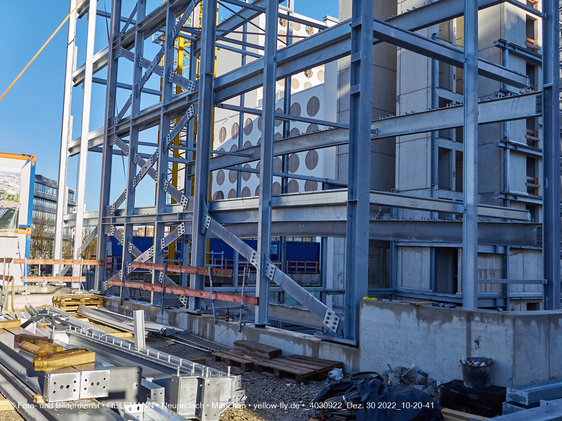 30.12.2022 - Baustelle R.EVO in Neuperlach-Süd